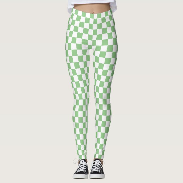 Checked Leggings (Vorderseite)