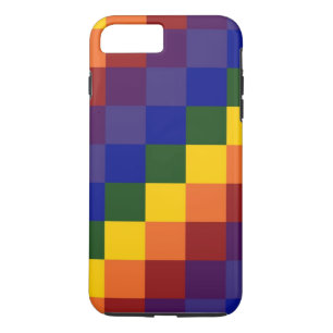 Checker Regenbogen iPhone 8 Plus/7 Plus Tough Case