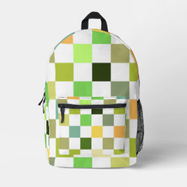 CheckerBoard-Backpack Bedruckter Rucksack