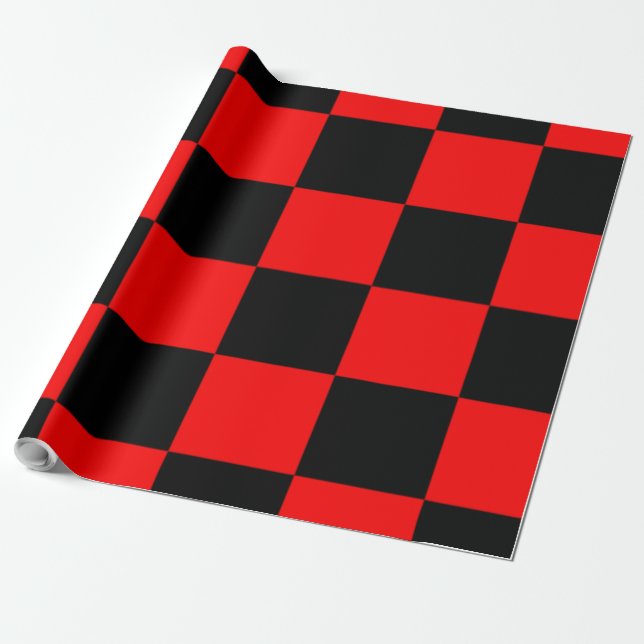 CHECKERBOARD GESCHENKPAPIER (Ungerollt)