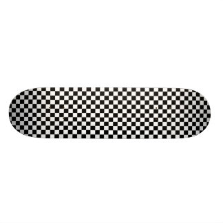 Checkerboard Pattern Skateboard