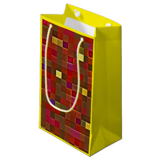 "Checkered Affair" (Small) Gift Bag Kleine Geschenktüte