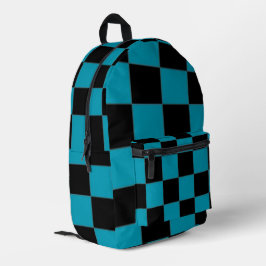 Checkered Bedruckter Rucksack