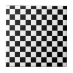 Checkered Flag Racing Chess Checkers Chessboard Fliese<br><div class="desc">Checkered Flag Racing Chess Checkers Chessboard</div>