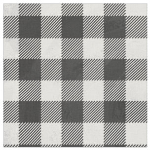 Checkered kariertes Schwarzweiss Stoff