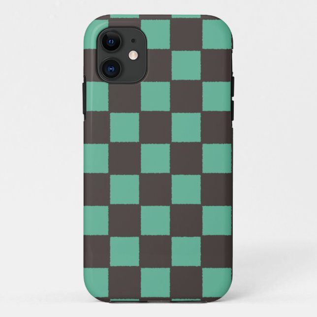 Checkered pattern※鬼滅の刃の公式グッズではありません Case-Mate iPhone hülle (Rückseite)