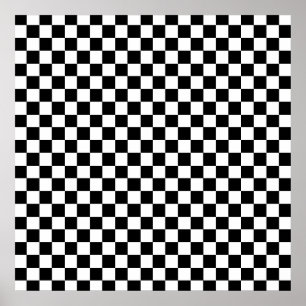 Checkered Poster