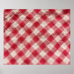 Checkered textile background. More of this motif & Poster