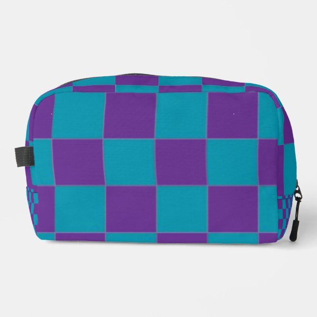 Checkered Waschbeutel (Vorderseite)