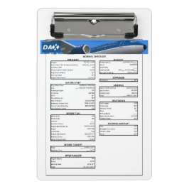 Checkliste für die Zwischenablage DAX 737 Mini Klemmbrett