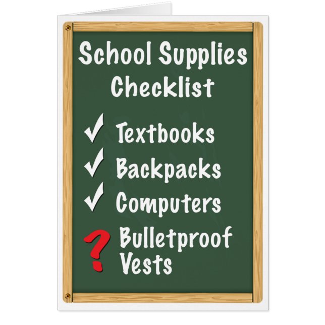 Checkliste für Schulsicherheitshilfen (Vorne)