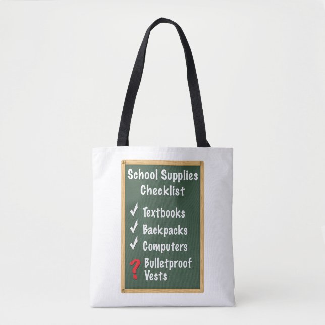 Checkliste für Schulsicherheitshilfen Tasche (Vorderseite)