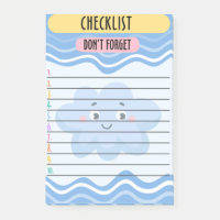 Checkliste Post-It-Notes Handy Sticky Notes