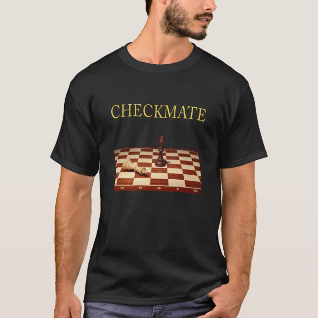 Checkmate Chess Player T-Shirt (Vorderseite)