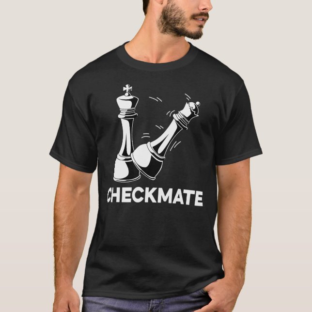Checkmate Chess Player T-Shirt (Vorderseite)