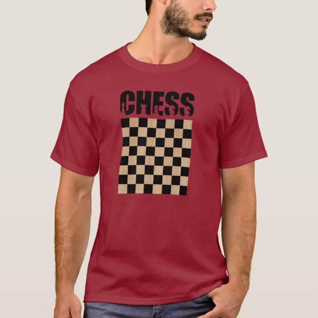 Checkmate Chess Player T-Shirt (Vorderseite)