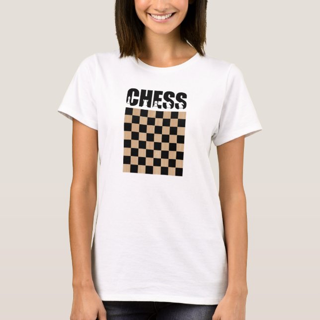 Checkmate Chess Player T-Shirt (Vorderseite)
