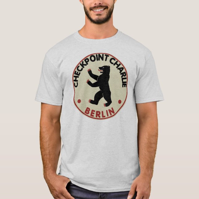 Checkpoint Charlie Berlin T-Shirt (Vorderseite)