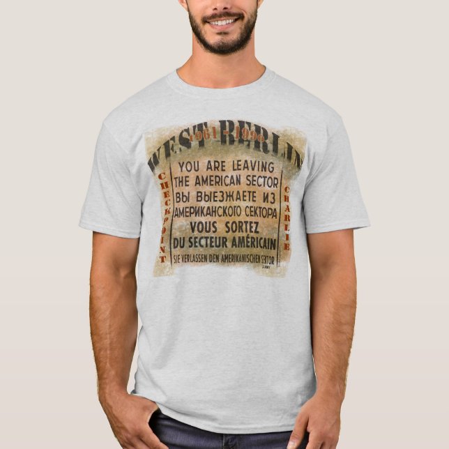 CheckPointCharlie T-Shirt (Vorderseite)