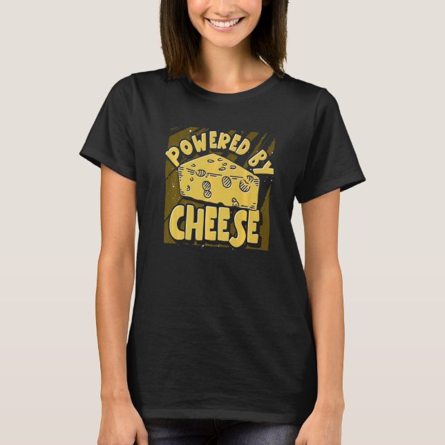 Cheddar Feinschmecker Käse Snack Food Chese T-Shirt (Vorderseite)