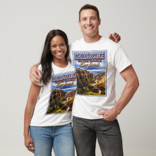 CHEDDAR GORGE - CHEDDAR SOMERSET ENGLAND Vereinigt T-Shirt