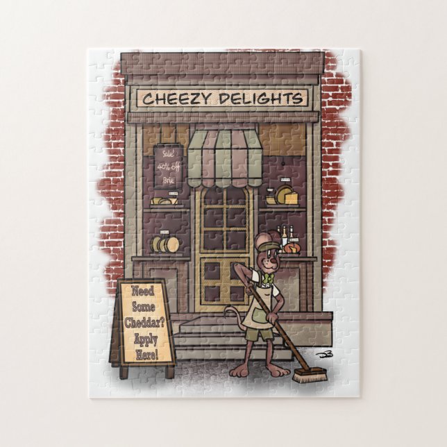 Cheddar Oversized Jigsaw Puzzle (Vertikal)