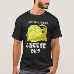 Cheddar Snack Feinschmecker Käse Käse T-Shirt