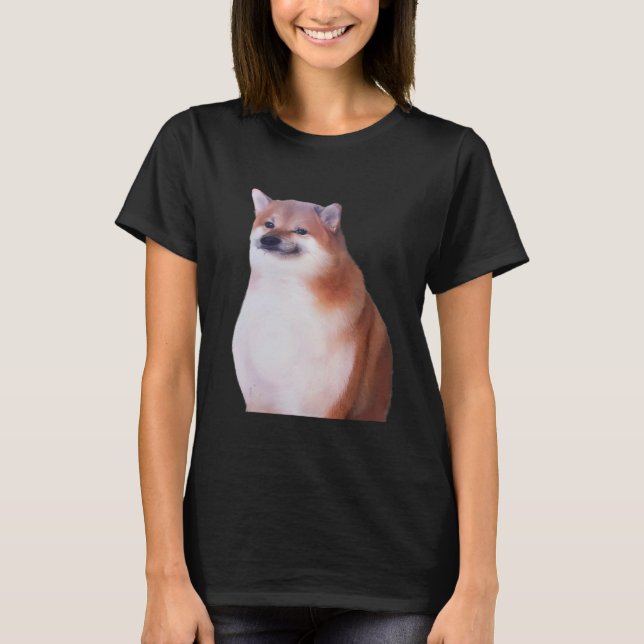 Cheebs Dog Shiba Inu Meme Cheems Tracksuit Doge T-Shirt (Vorderseite)