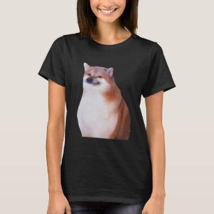 Cheebs Hund Shiba Inu Meme Cheems Trainingsanzug   T-Shirt