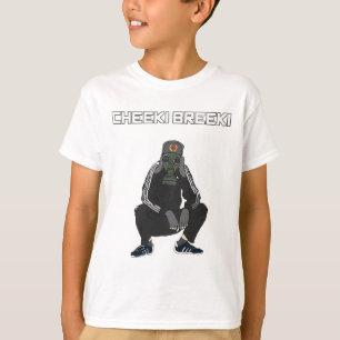 Cheeki Breeki - Gopnik Slav Style Funny Gamer Stal T-Shirt