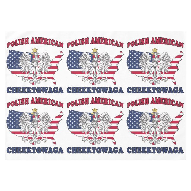 Cheektowaga Tischdecke (Vorderseite (Horizontal))