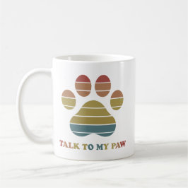 Cheeky Cat Paw Quip Kaffeetasse