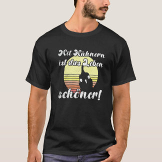 Cheeky Chicken Sunset Chicken Erfahrung Ist Schön T-Shirt
