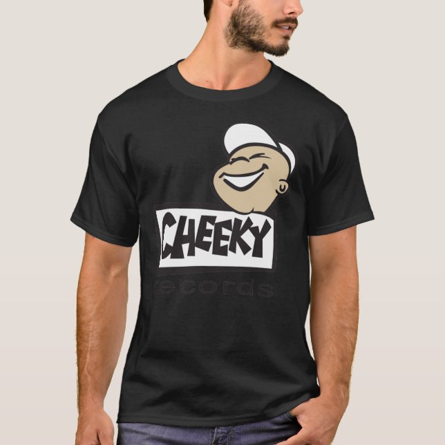 Cheeky Platten Klassischer T - Shirt (Vorderseite)