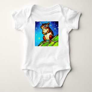Cheeky, spielerisch Chipmunk Pal Baby Strampler