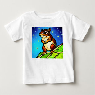 Cheeky, spielerisch Chipmunk Pal Baby T-shirt