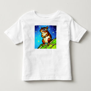 Cheeky, spielerisch Chipmunk Pal Kleinkind T-shirt