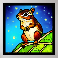 Cheeky, spielerisch Chipmunk Pal