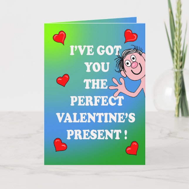 Cheeky Valentine Karte (Vorderseite)