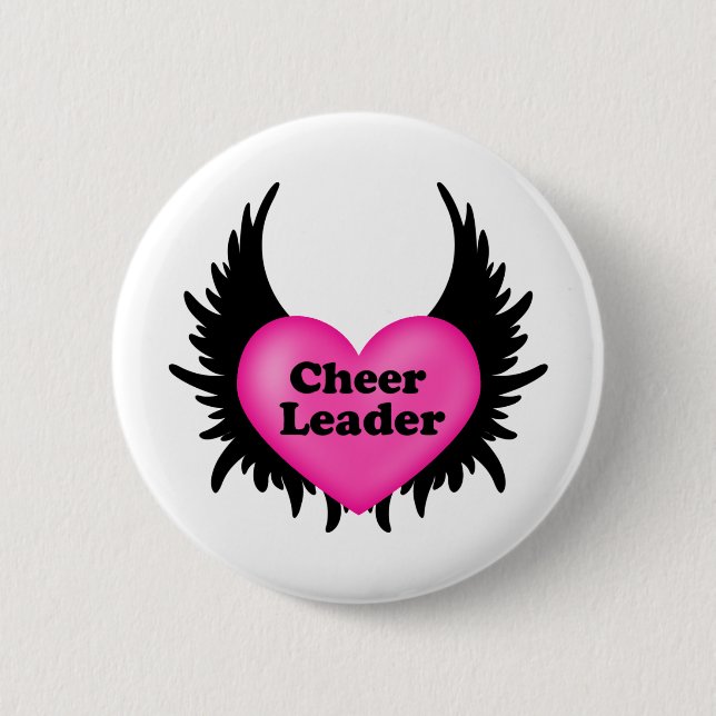 Cheeleader Heart Button (Vorderseite)