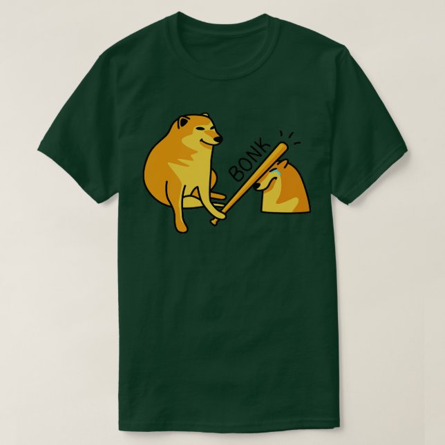 Cheems Bonk Chien T-Shirt (Design vorne)