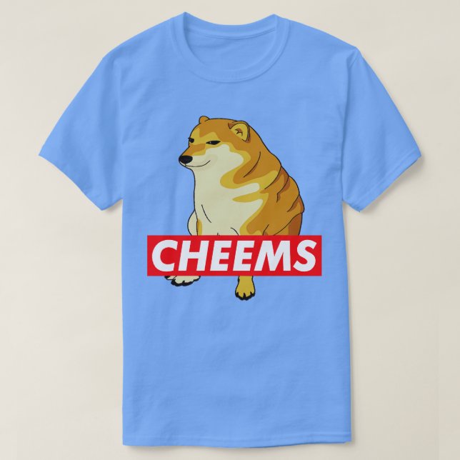 Cheems Red Label T-Shirt (Design vorne)