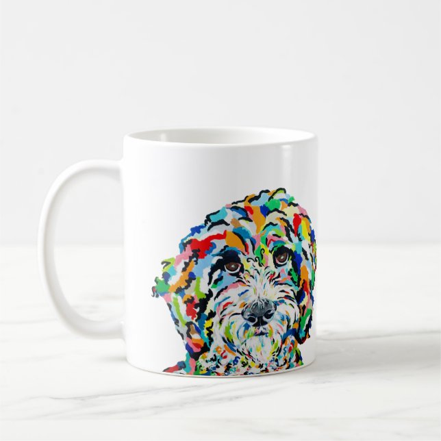 Cheepadoodle 11 oz. Café Mug (Gauche)
