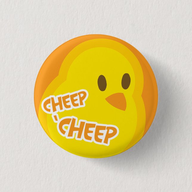 Cheepcheep-Knopf Button (Vorderseite)