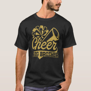 Cheer Big Brother Größter Fan Cheerleader Vater T-Shirt