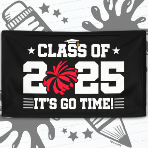 Cheer Cheerleader Abschluss Class of 2025 Senior Banner