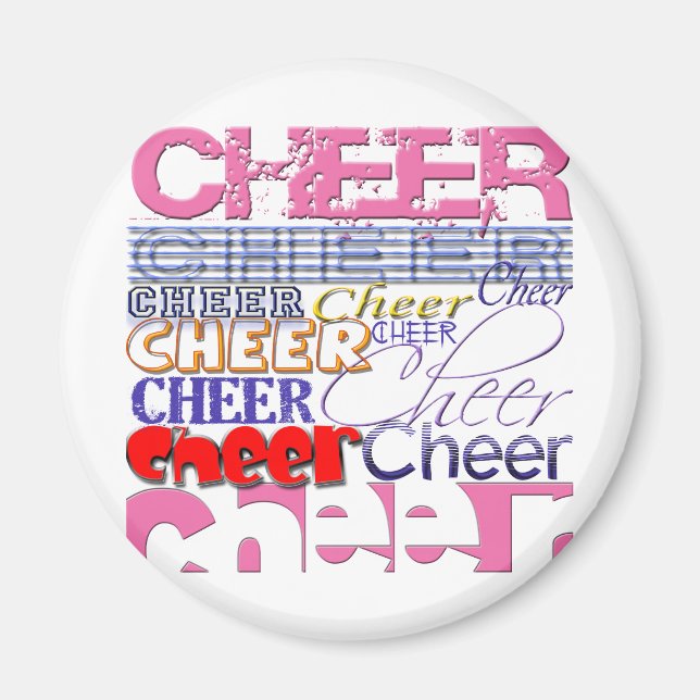 Cheer CHEERLEADER Cheer Magnet (Vorne)