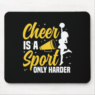 Cheer Cheerleading Cheer Ist Ein Sport Nur Härter Mousepad