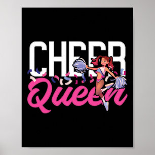 Cheer Cheerleading Cheer Königin Poster