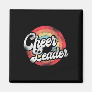 Cheer Cheerleading Retro Vintage Cheer Anführer Magnet